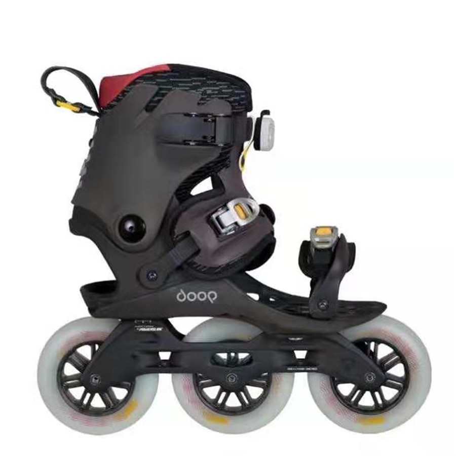 100% Original Powerslide Doop Roller Skating Shoes 4*80mm or 3*100/110mm Luminous Wheels Inline