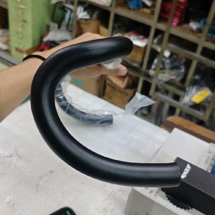 Stang Dropbar Balap Aero Gt Half5 Alloy Gepeng Pipih 380Mm 400Mm Size 25.4 Hitam Rides With Purpose