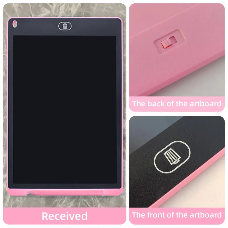 6.5 inch LCD Writing Tablet Drawing Board Magic Blackboard Montessori Educational Drawing Toys Gift