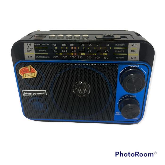 Radio Mitsuyama MS-4045 usb sd mp3 am-fm portable radio