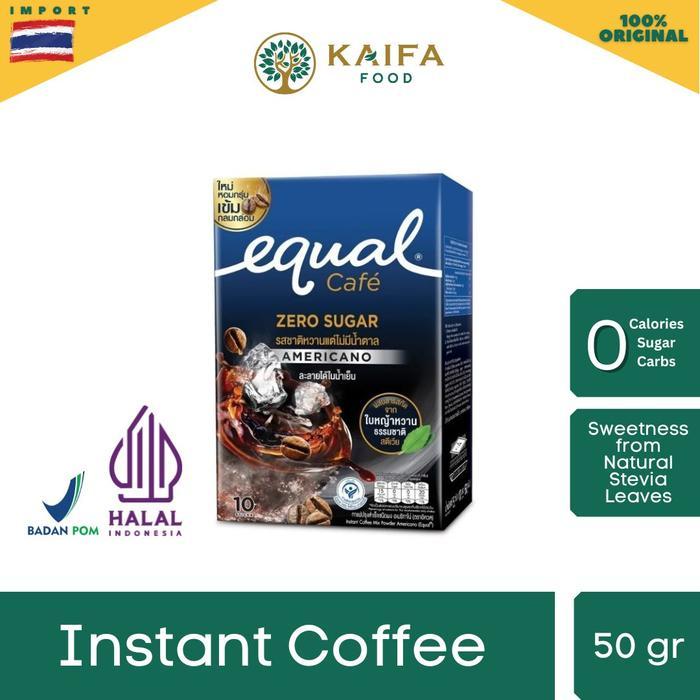 Terlaris Equal Coffee Cappucino No sugar 10's