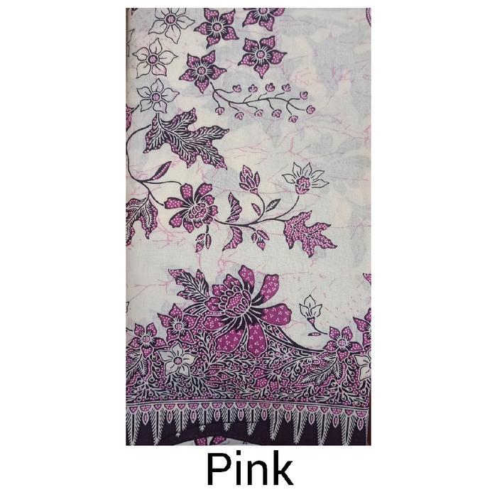 Kain Batik Pekalongan Primisima Katun Motif Bunga Sakura