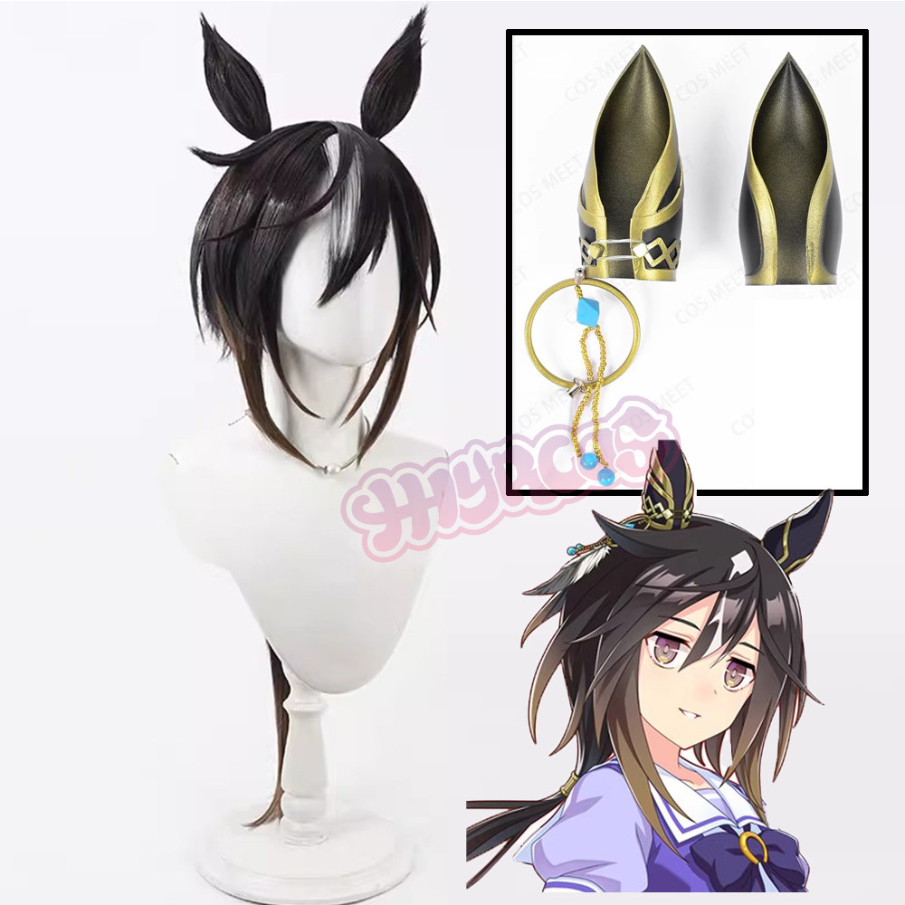 Uma Musume Pretty Derby Stay Gold Ear Accessory Cosplay Wig Headwear Halloween Carnival Convention
