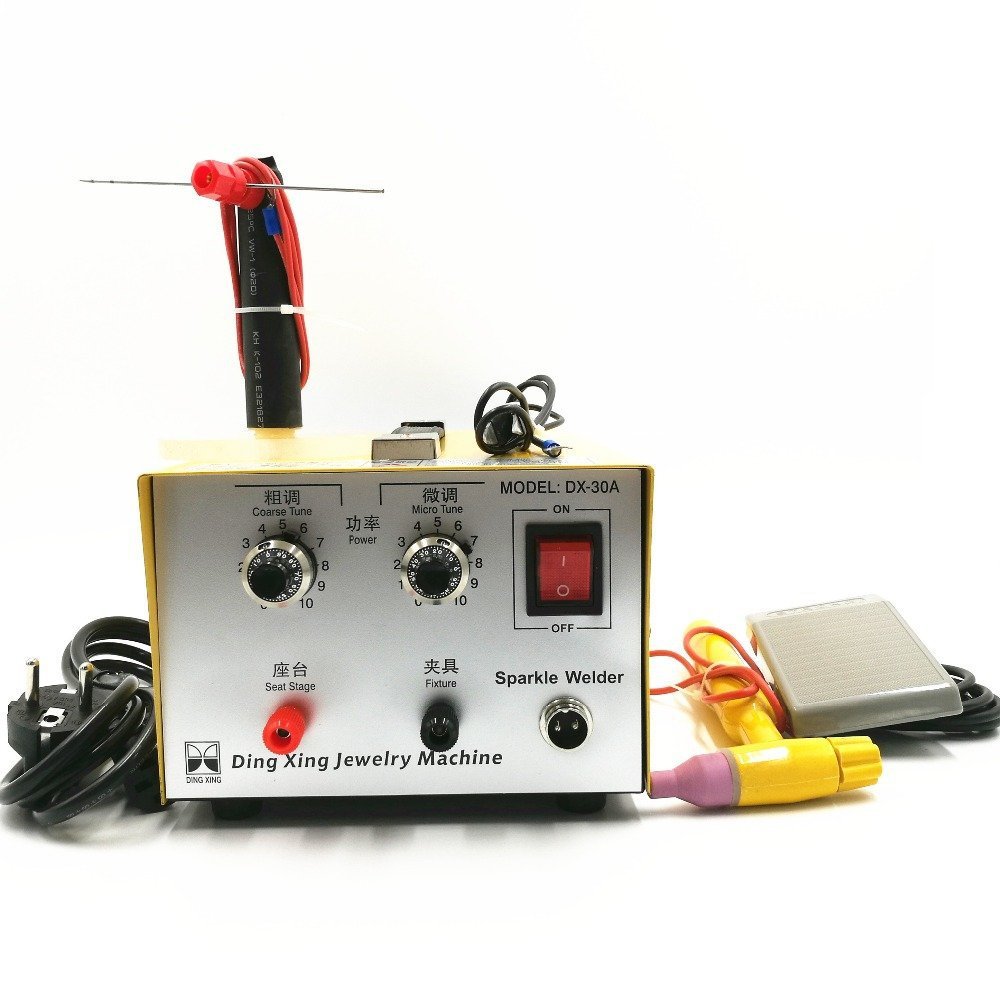 30A Jewelry Spot Welding Hand Held Pulse Spot Welder Welding Machine Welding Machine Gold and Silver