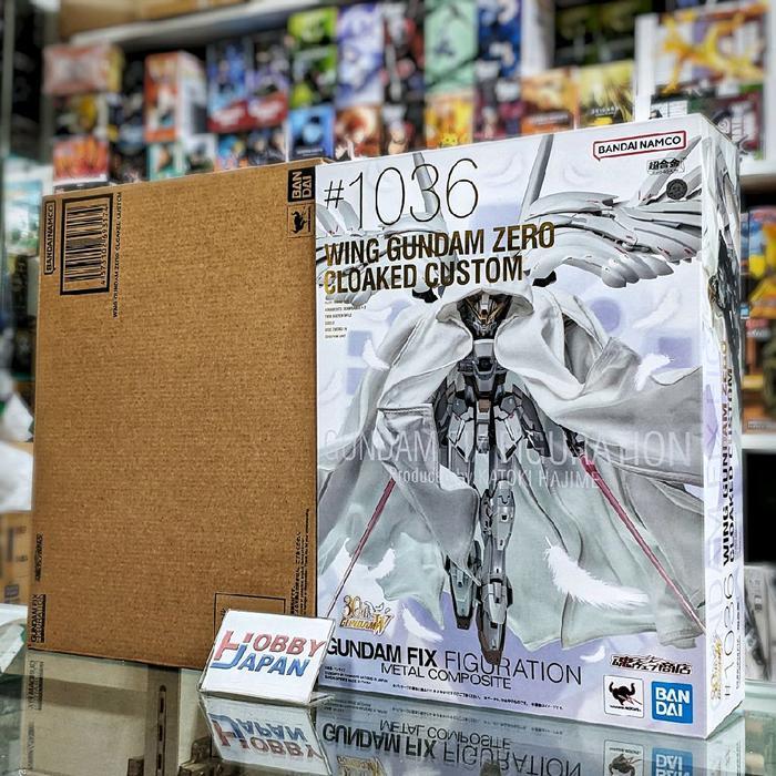 GFFMC Gundam Fix Figuration Metal Composite GFF - Wing Gundam Zero Cloaked Custom