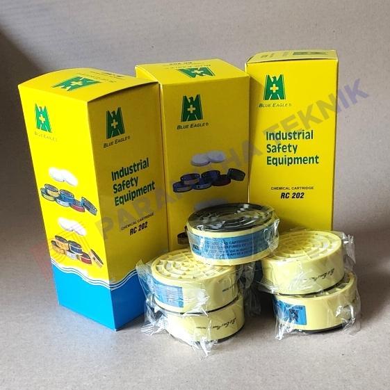 [] Isi masker NP 305 / NP 306 np305 np306 refill mask cartridge filter Blue Eagle RC 202 rc202