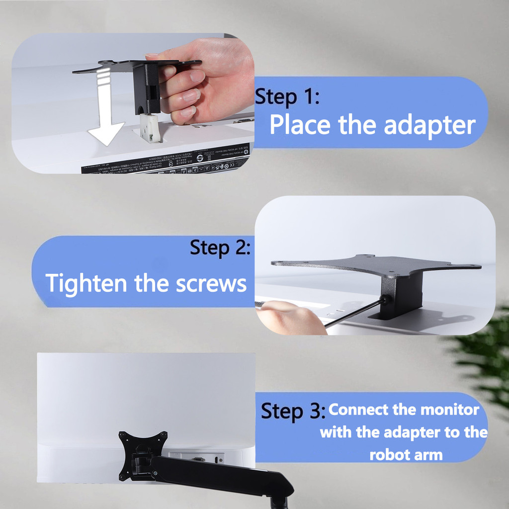 New VESA Mount Adapter for HP Monitors M22f M24fw M24fwa M27fd M32f 524sa 524sf 527sa 527sw 532sf