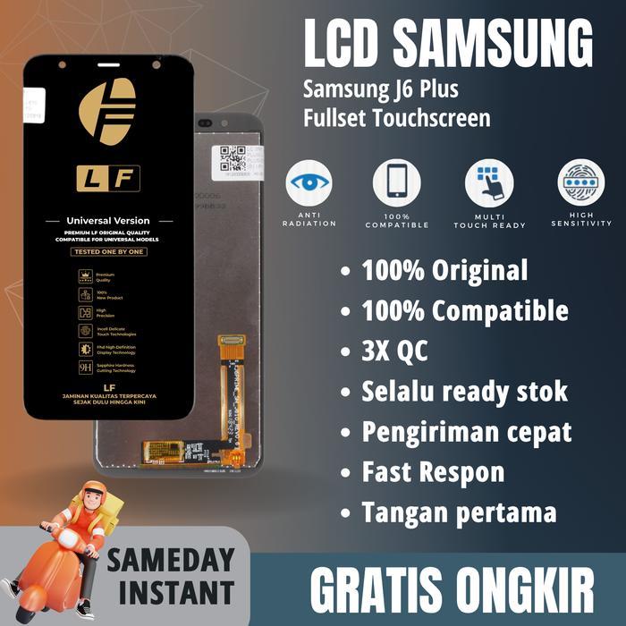 LCD J4 Plus / LCD J6 Plus / LCD J610 Universal Fullset Touchscreen Layar *