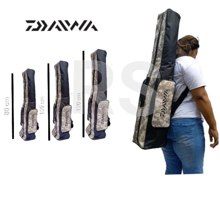 Tas Pancing Jumbo Ransel Muat 4 Set Joran Rell Uk 80 100 120 Cm Uniseks Anti Air Original