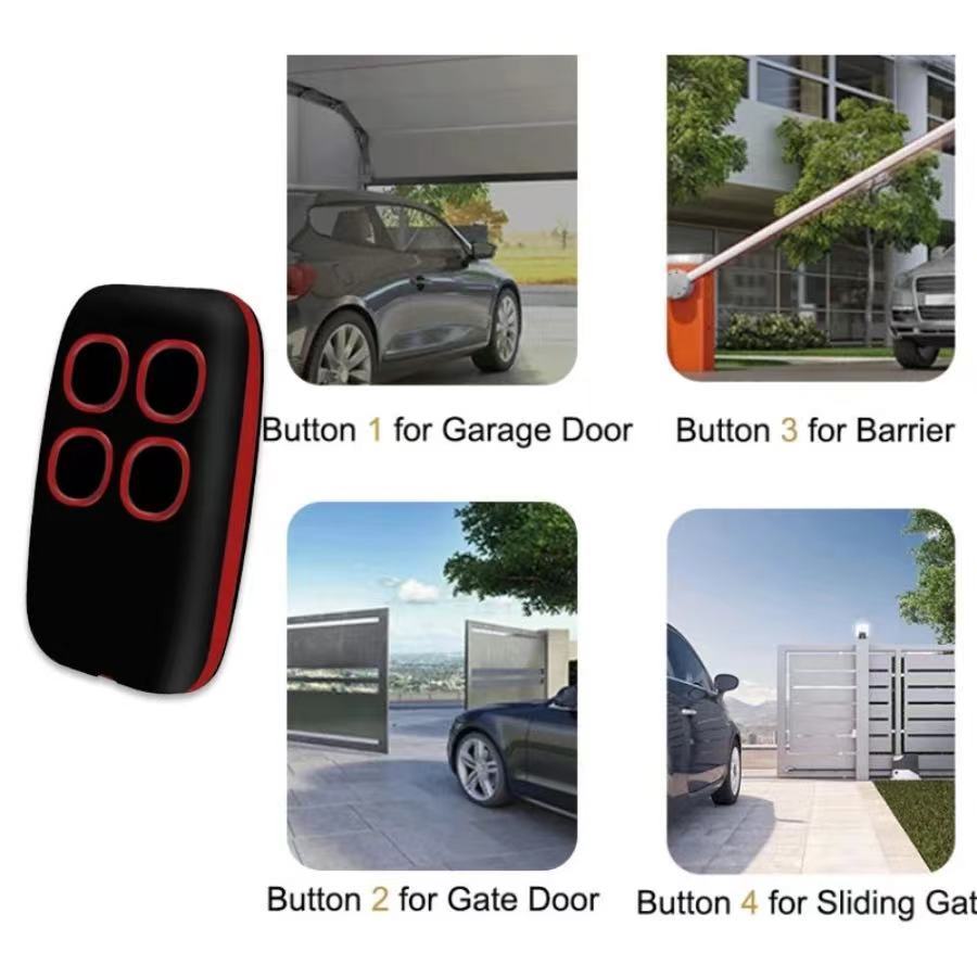 433MHz Wireless Remote Control, Electric Door, Garage Door, Rolling Shutter Door, Universal Security