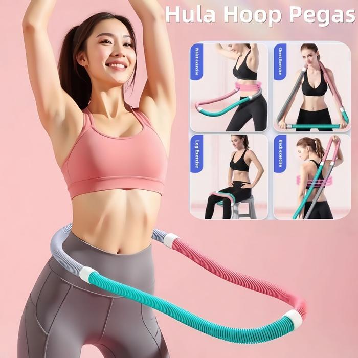 Nufit - Hula Hoop Pegas Hula Hoop Portabel Hula Hoop Elastis/Hula Hoop Pegas Hula Hoop Portable