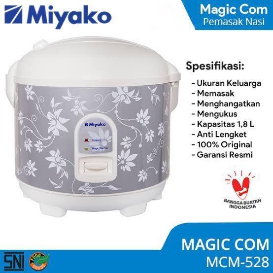 Miyako Rice Cooker Mcm 528