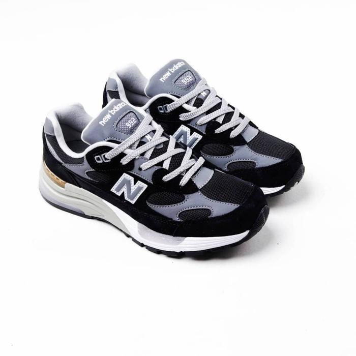 Sepatu Nb 992Bk Black White Grey (100%Bnib Made In Usa) Tbk