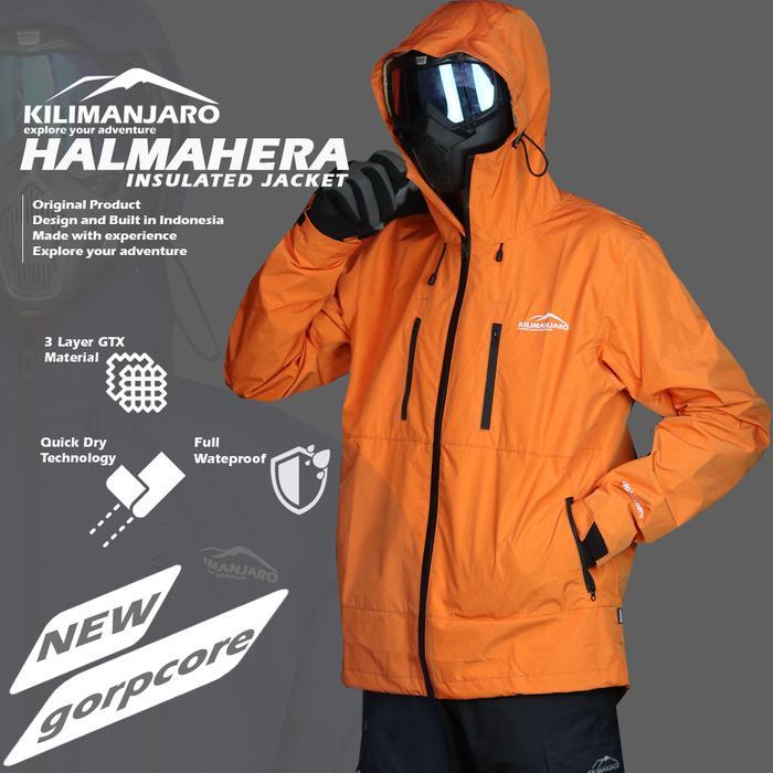 Eiger Summitadventure - Jaket Gorpcore Halmahera 3 Layer Waterproof - Jaket Goretex