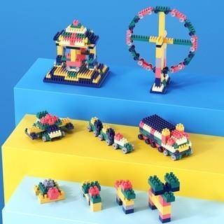 OHSOME MR. MAN Block Mainan Brick Balok Susun DIY Ukuran Besar 360pcs