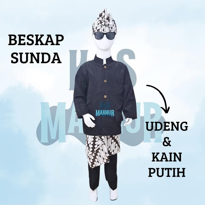 ASLI Baju beskap ajawa sunda stelan adaerah sunda tk sd anak laki laki setelan beskap stelan pangsi