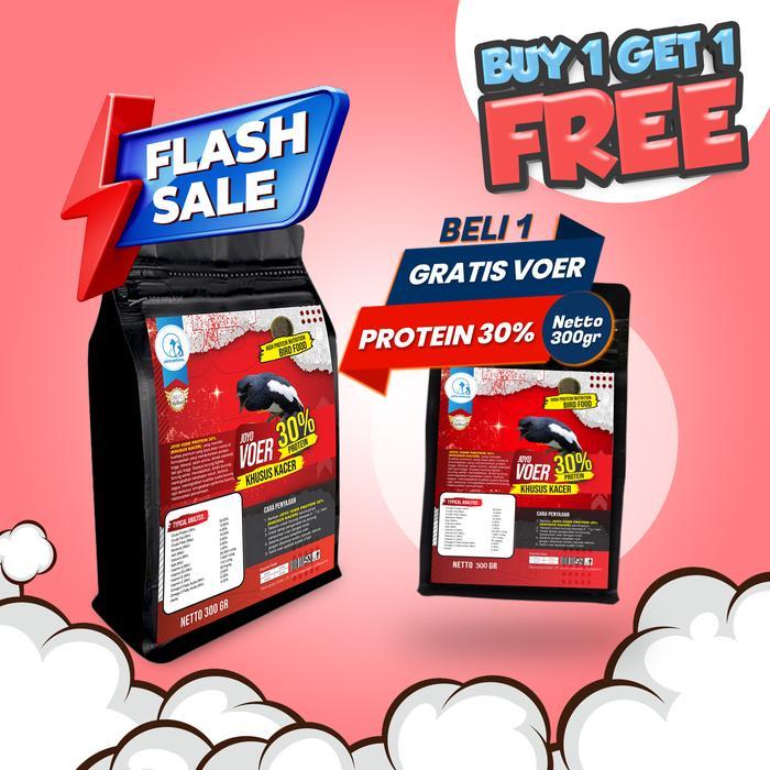 ASLI BELI 1 GRATIS 1 MAKANAN BURUNG KACER VOER BURUNG KACER , GACOR , HARIAN NUTRISI KOMPLIT PROTEIN