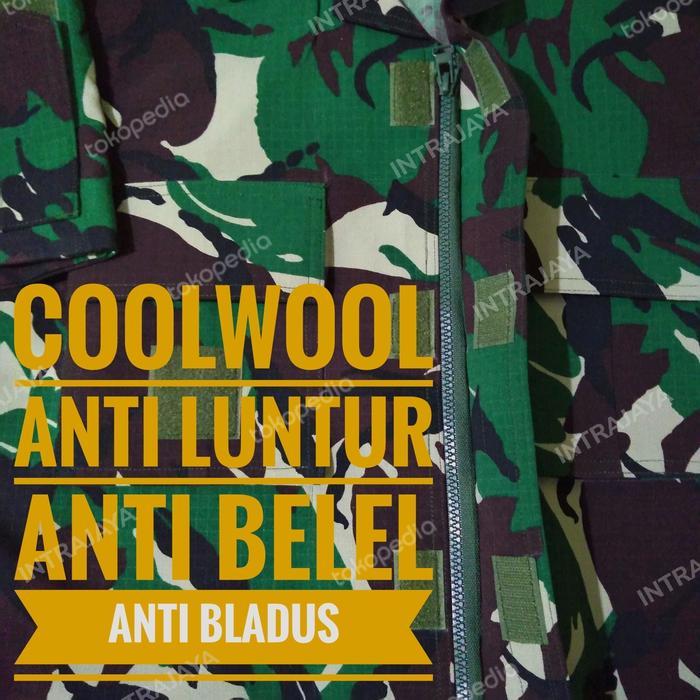 ORIGINAL Baju pdl pimpinan pejabat TNI AD TNI AL TNI AU bahan Cool Wool awet READY STOCK