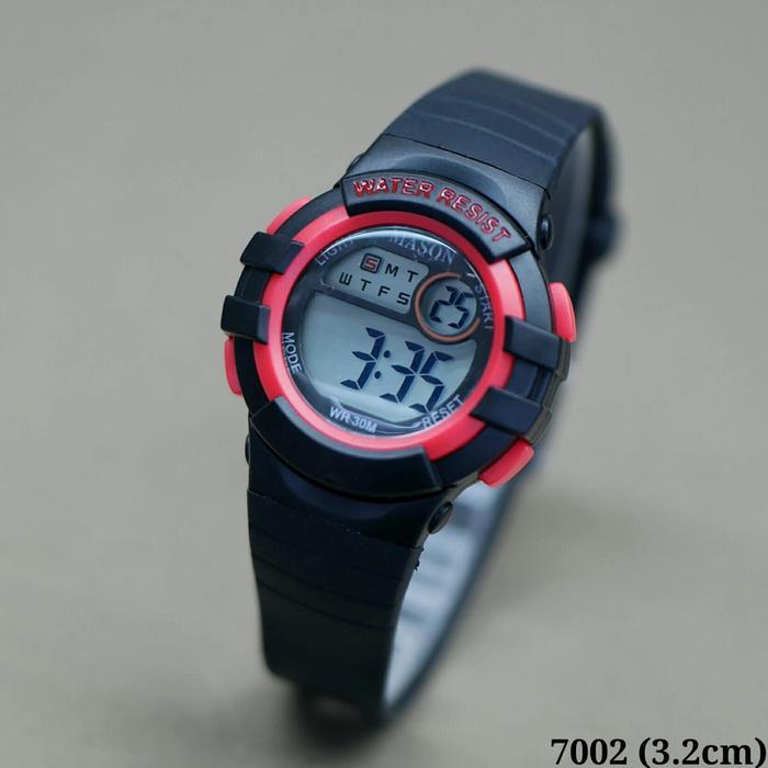 ORIGINAL Jam tangan anak Mason 7002 jam tangan anak digital Mason 7002 READY STOCK