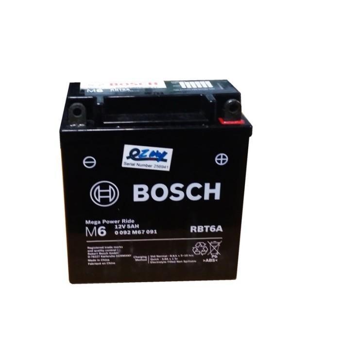Bosch Aki Kering Motor Yamaha Jupiter Mx 135 2006 - Bosch Rbt-6A