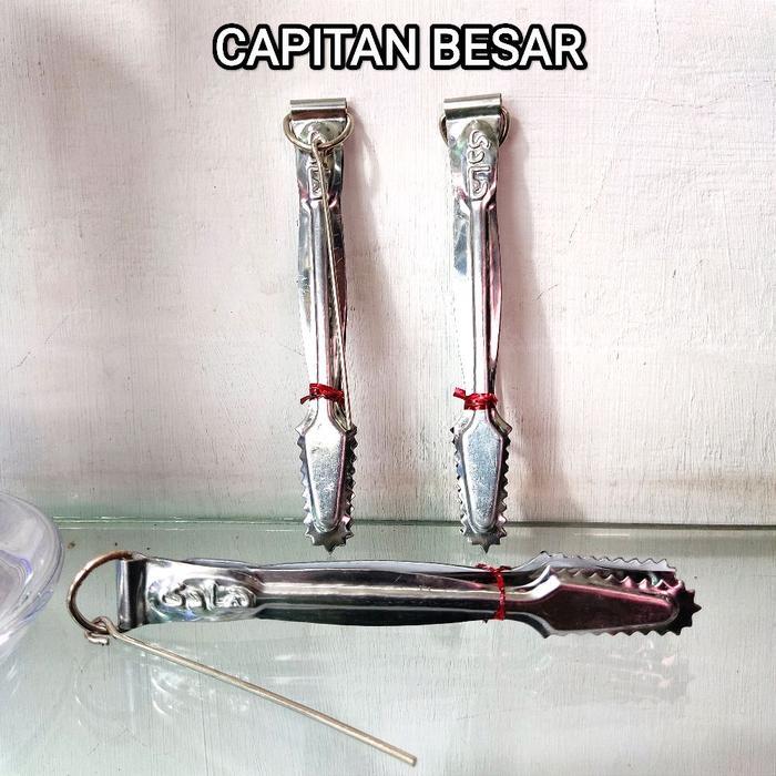 Capitan Shisa Besar  Alat Pencapit Arang Shisa