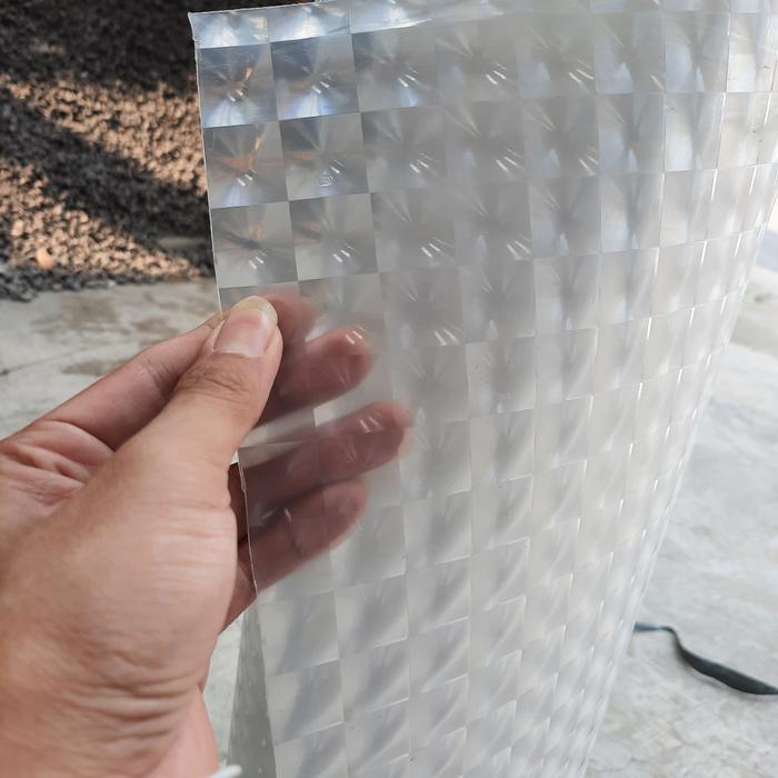 "New" Fiber pagar / penutup pagar motif Ultra dimensi (3D) tebal (0,6mm)