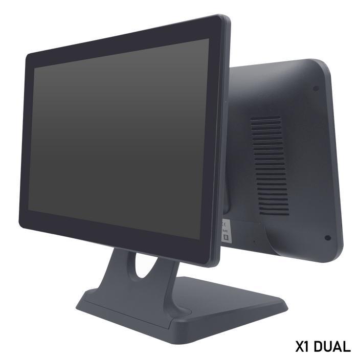 Pos Windows I5 Kasir All In One Iware X1 Dual Monitor Touch Screen