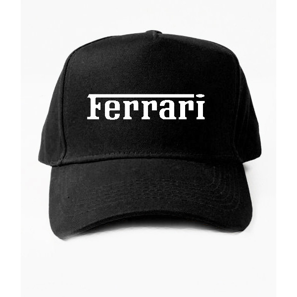 Topi Baseball ferrari Logo