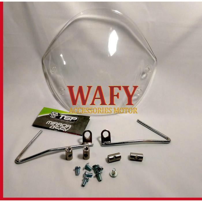 WINDSHIELD SCOOPY VISOR SCOPY FI TGP BENING , FINO VISOR SCOOPY TERBARU