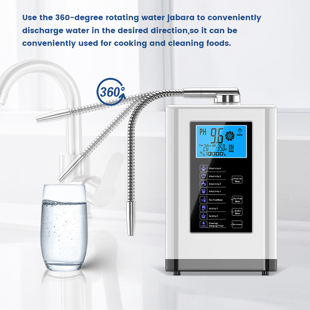 Alkaline Water Machine Ionizers PH Water Device Alkaline Water Dispenser 5 Plate Platinum Coating
