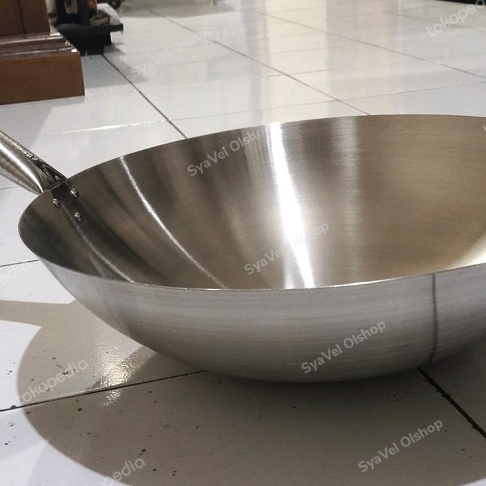 Wajan Gagang Stainless Steel 40 Cm Promo