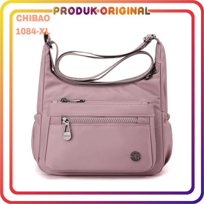 LIMITED EDITION Chibao - Tas selempang chibao 1084-XL nilon waterproof tas selempang wanita import