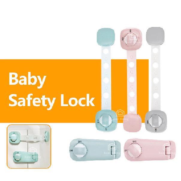 Kunci Lemari Kunci laci Safety Lock Pengaman Lemari Pengunci Lemari Pengunci Kulkas Pengaman Pintu