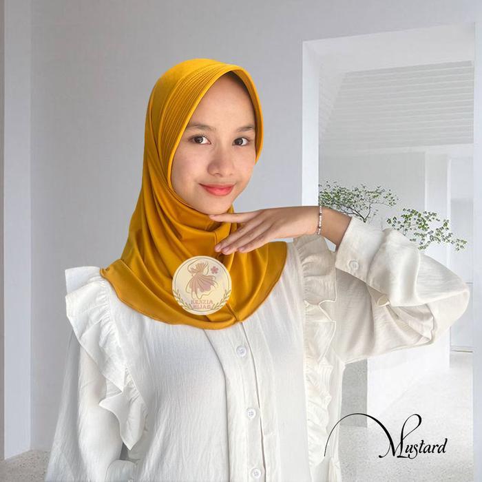Hijab Sport /Bergo Sport /Kerudung Olahraga Instan Nyaman Panjang Sporty Wanita Muslim Standar