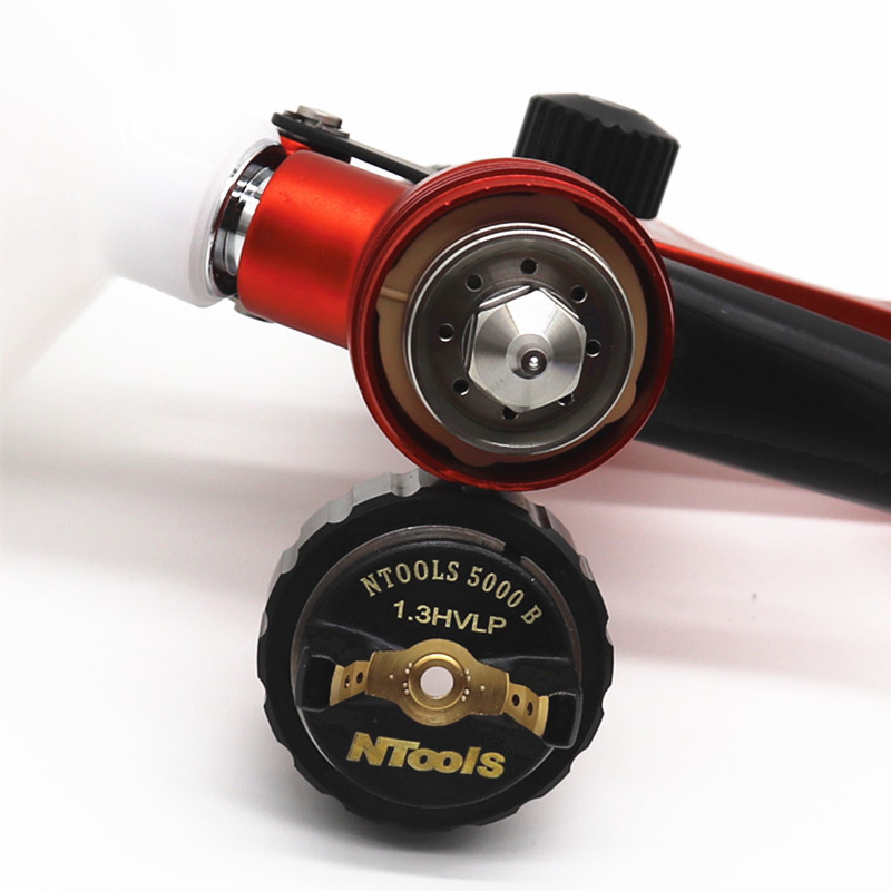 SPRAY GUN 5000B High Quality Professional HVLP Spray Gun With 400CC paint mixing cup Paint Spray Gun