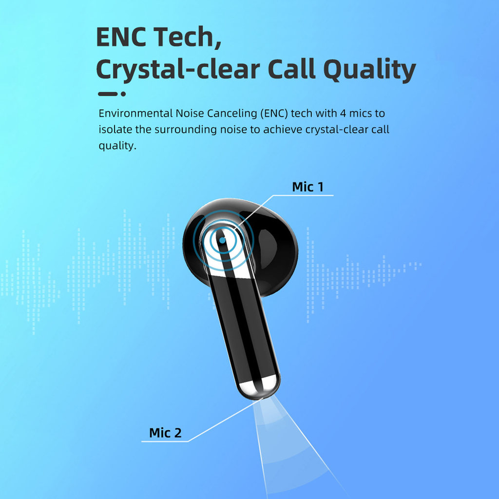 Translator Earphone Black Language Translator Earbuds Multifunctional Support 144 Languages with