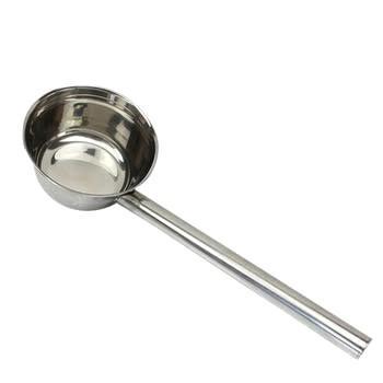 Diameter 12Cm Gayung Air Stainless Steel Kecil Gagang Panjang 30Cm Awet Kuat Tebal Tahan Panas Food