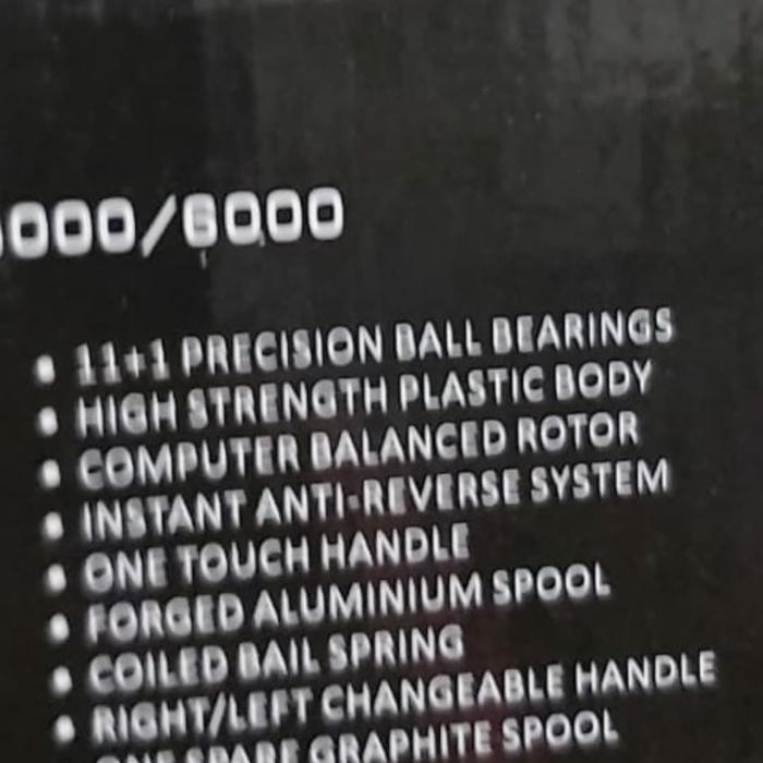 TERBARU Reel xenon diablo 6000 doubel spool