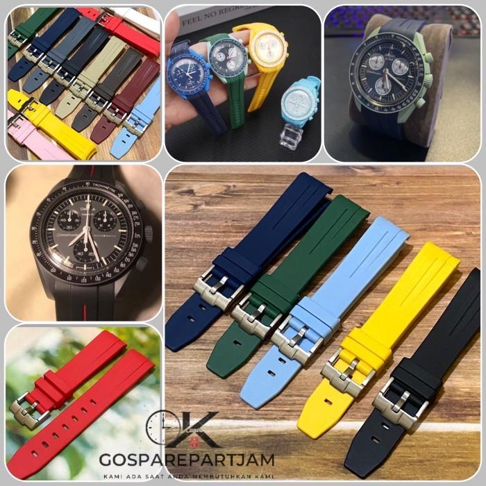 Strap Tali Jam Rubber Melengkung 20 Mm Murah