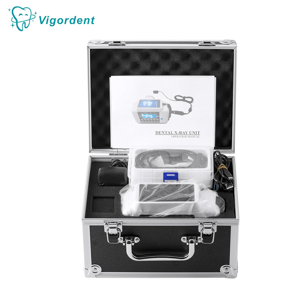 Digital Dental X-ray Machine Portable High Frequency X Ray Unit with Sensor Vigordent X-Ray Film