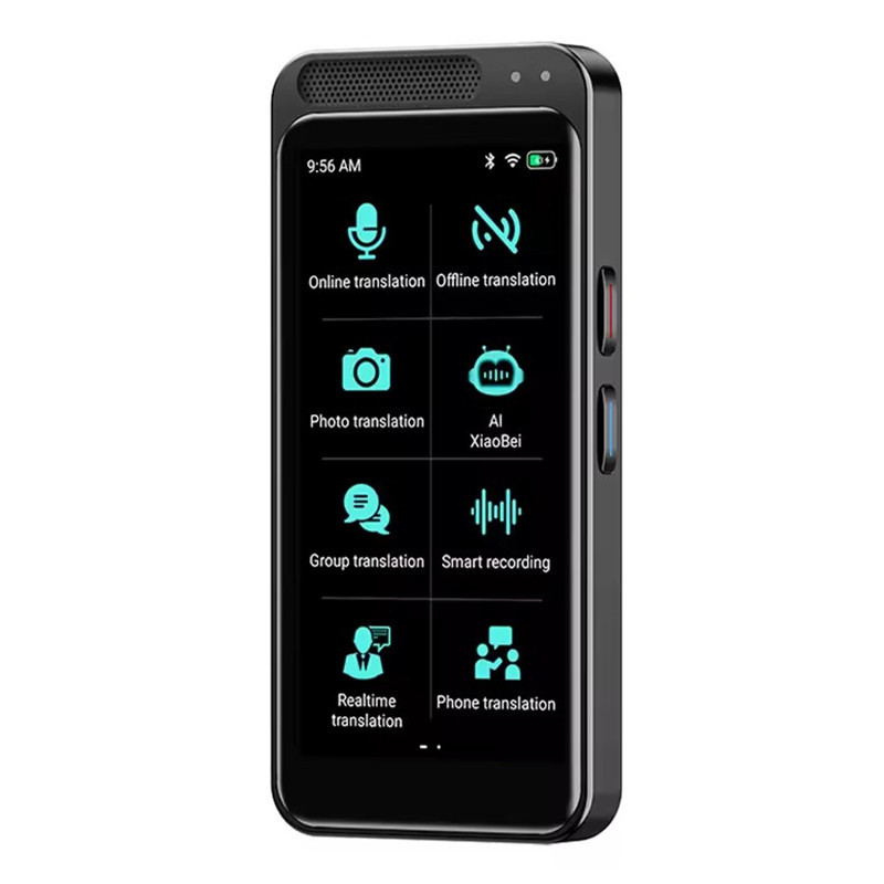 Z6 AI Language Translator 139 Languages - Real-Time Two-Way Voice Recording Translation, Portable