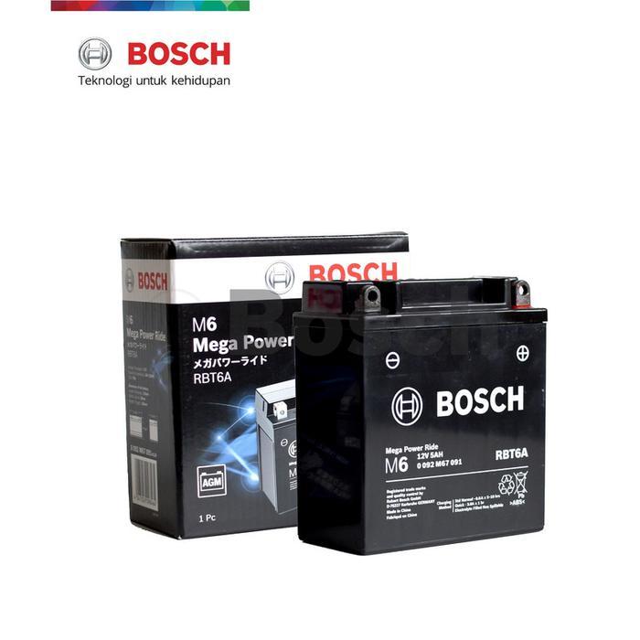 Aki Motor Yamaha Jupiter Z (2003-2006) Bosch Rbt-6A
