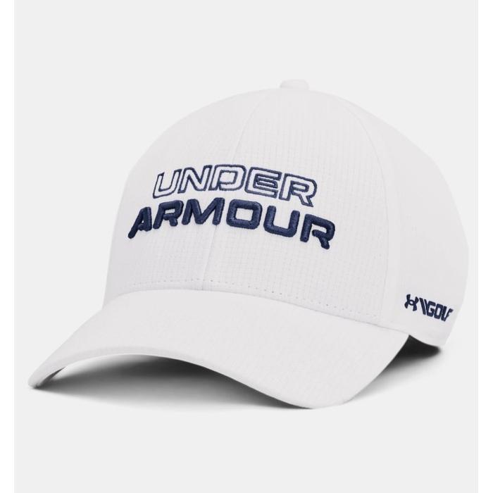 Men Golf Cap White Original - Topi Golf Pria Branded U001