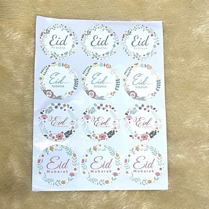 Sticker Toples Bulat/ Sticker Toples Lebaran