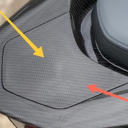 cover tutup behel carbon PCX 160
