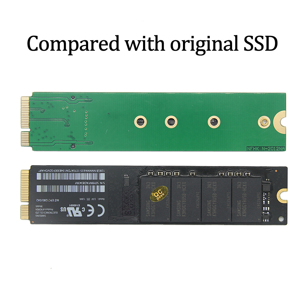 1TB 1000GB SSD Solid State Drive Compatible With Mid2012 MacBook Air A1465 A1466 1T HD Disk EMC2558