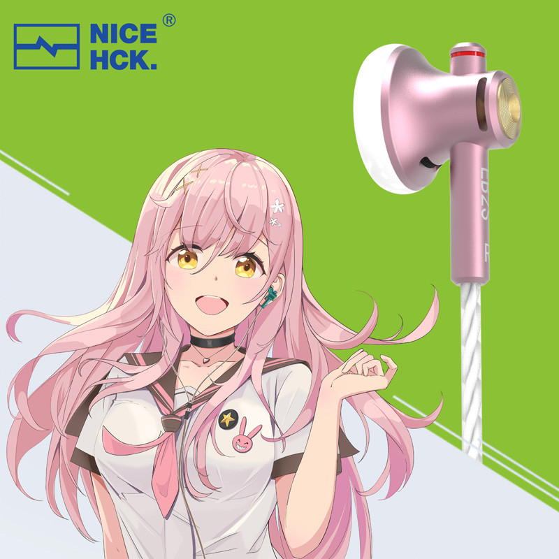 NICEHCK EB2S 3.5mm 4.4mm Metal CNC HIFI Earbud 15.4mm LCP Dynamic Music Vocal Earphone Wired HD