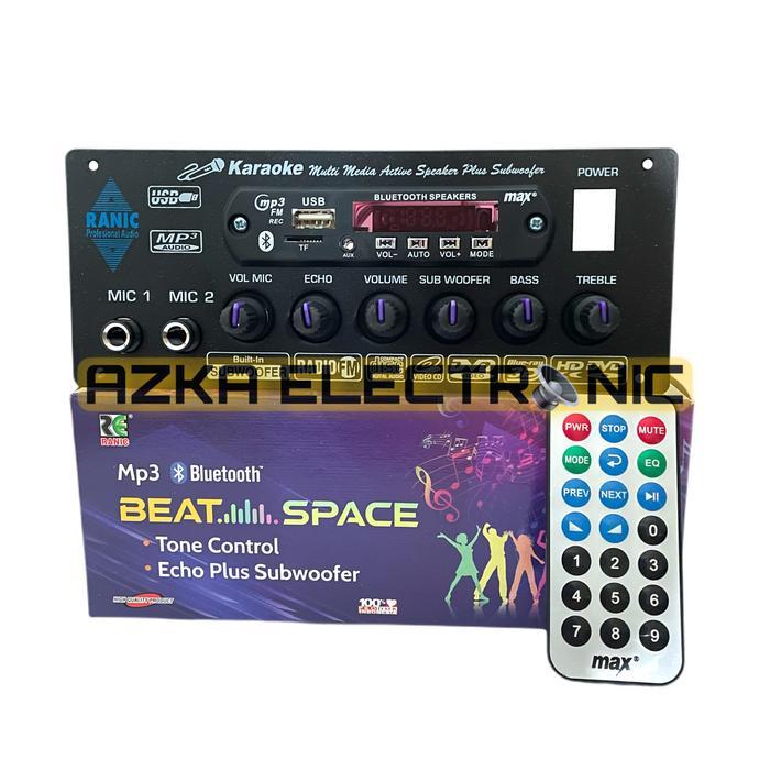 Kit Tone Control Stereo Mic Echo Subwoofer Plus Mp3 Bluetooth Terbaik