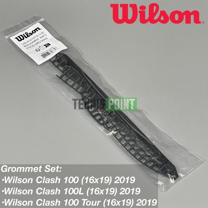 Wilson Clash 100/L/Tour 2019 Original Grommet Bumper Set Raket Tenis