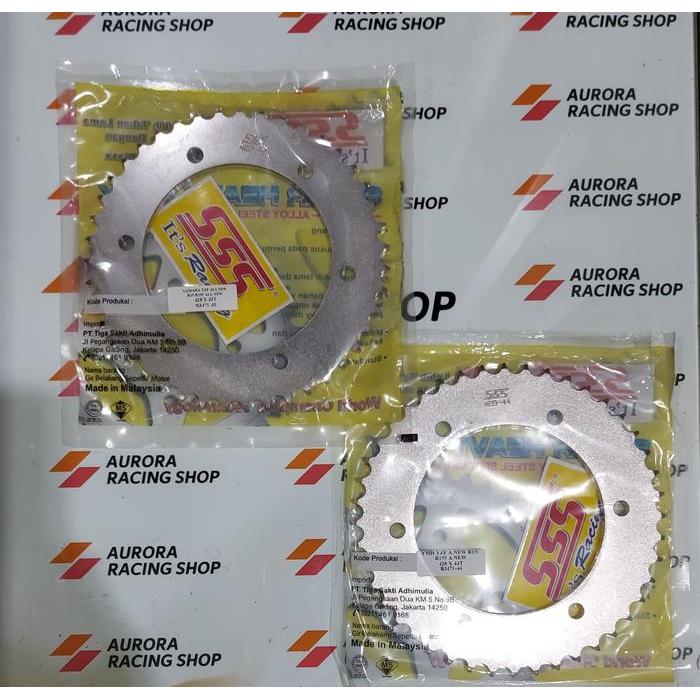 GEAR BELAKANG SSS R15 V3 UKURAN 428 43T - 50T
